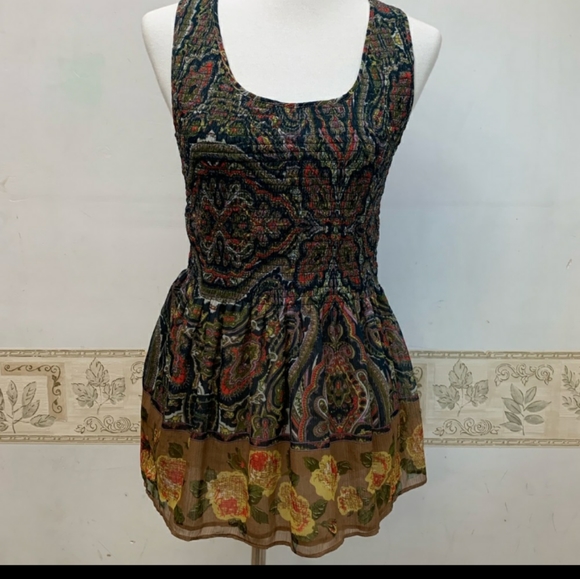 NWT (Free People) peplum floral top 💐 - Picture 3 of 6